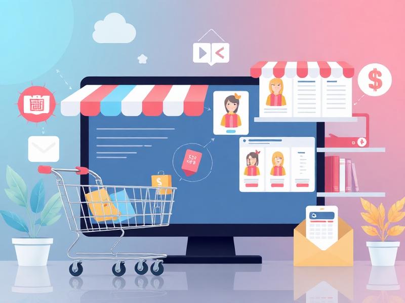 E-commerce dashboard med marketing analytics og performance data